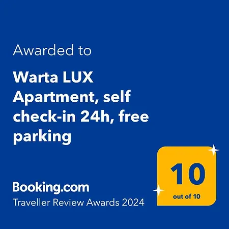 Apartmán Warta Lux Apartment, Self Check-in 24h, Free Parking