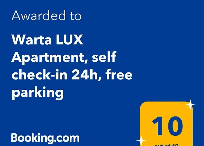 Апартаменты Warta Lux Apartment, Self Check-in 24h, Free Parking